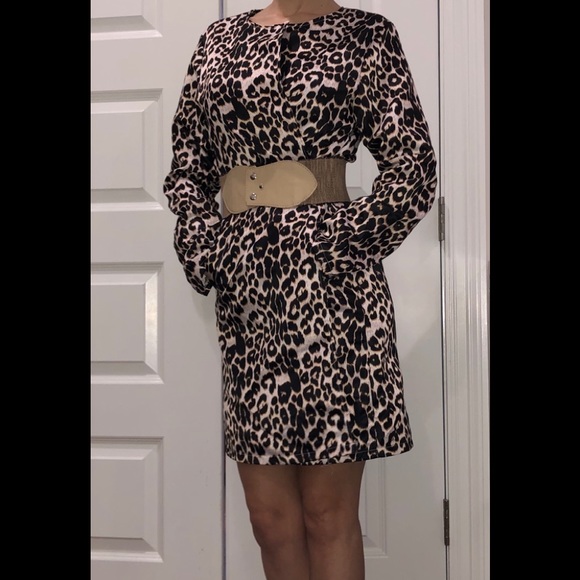 Leopard print blazer jacket - Picture 1 of 7